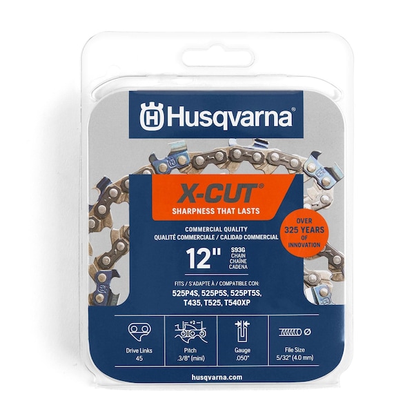 X-CUT SP33G Semi-Chisel Chainsaw Chain 20in Bar .325 .050 ga, PR